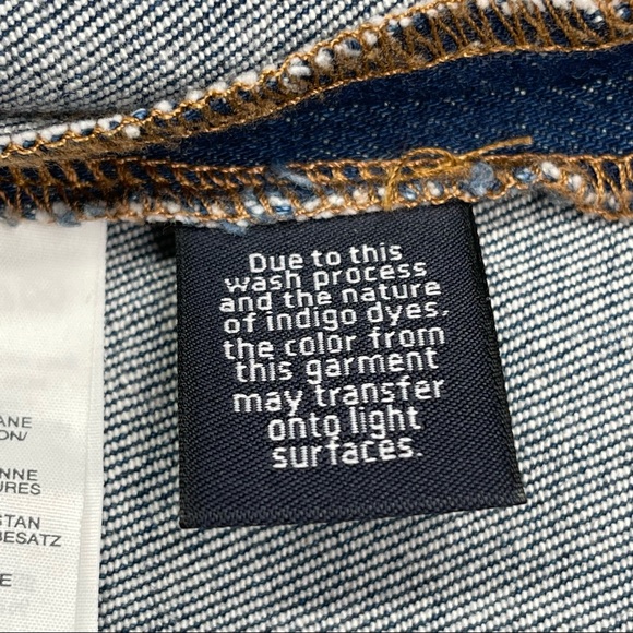 Madewell Stretch Denim Straight StepHem Mini Skirt Size 29 - Picture 12 of 14